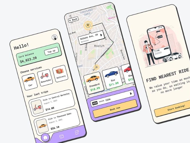 Nostalgic mobile app design trend