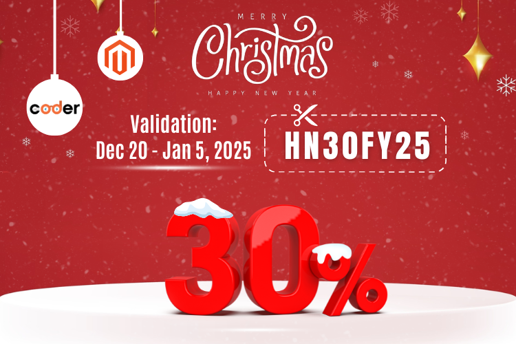 Landofcoder Christmas and New Year 2025 sale off