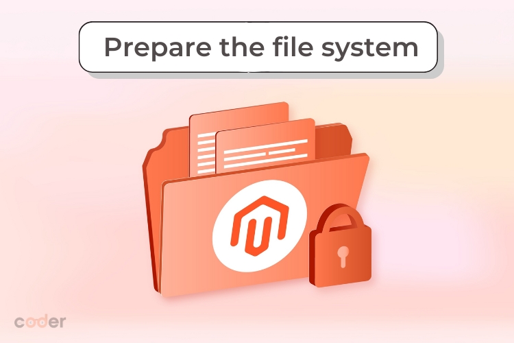 Prepare the Magento 2 file system