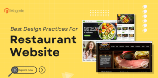 Website design practices for restaurant