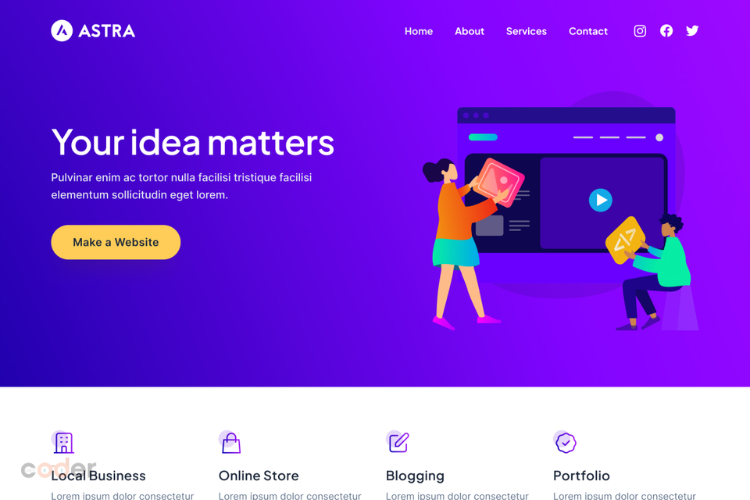 Astra Theme